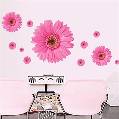 Removable Wall Sticker Vinyl Daisy Flower Mural Home Art DIY Decal Decoration