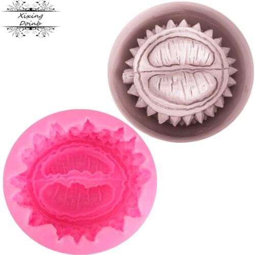 3D durian shape candy silicon mold soft candy technology chocolate mold cake decoration tool