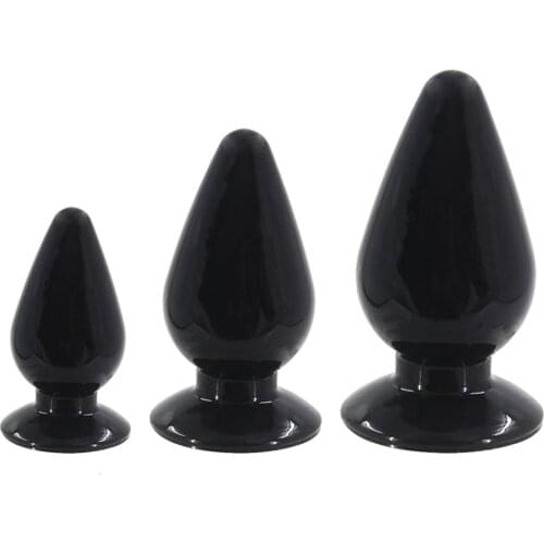 Super Smooth Silicone Anal Plug Jelly Butt Plug Anal Expander Prostate Massager Anus Stimulate Butt Plugs Sex Toys For Couples