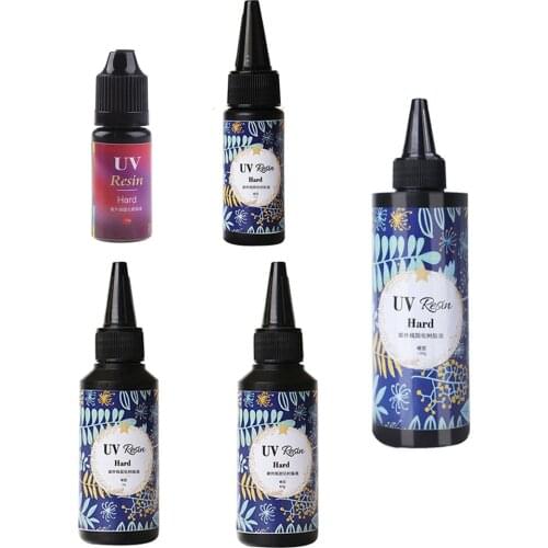 10/25/50/60100 g UV Resin UV Glue Hard Transparent LED DIY Tools for Fashion Elegant Vintage Chic Jewelry DIY Jewelry Making