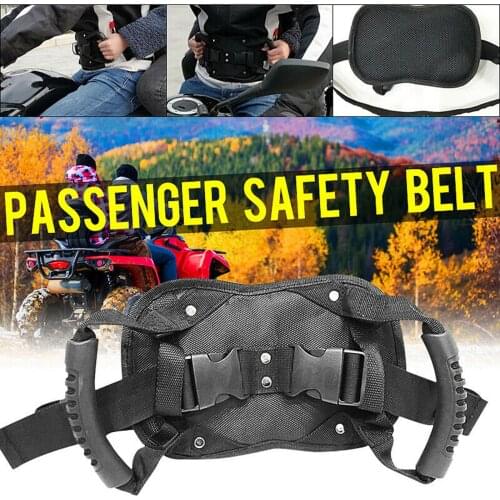 Oxford Cloth Universal Motorcycle Safety Belt Motocross Passenger Grip Grab Non-slip Back Seat Safety