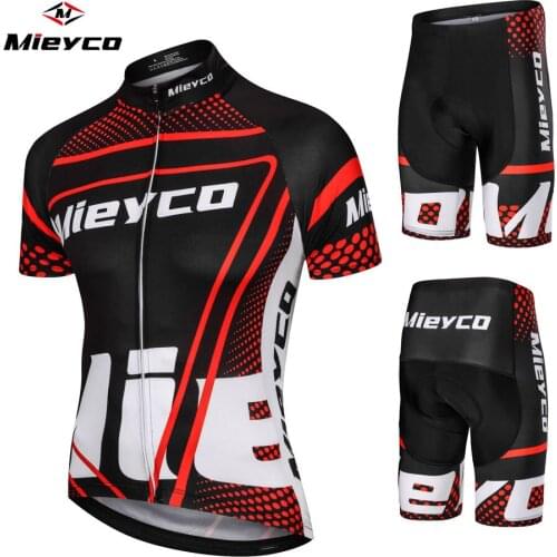 In Stock Mieyco 2022 Cycling Jersey MTB Mountain Bike Clothing Men Short Set Ropa Ciclismo Bicycle Wear Clothes Cycling Dress M