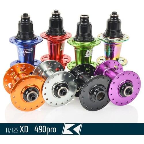 KOOZER XM490 pro 4 Sealed Bearing MTB Bicycle XD Bike 12 velocidades Hub QR10x135mm Thru12x142mm 32 Hole 6 Bolts NX GX 12 Speed