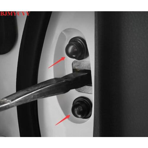 BJMYCYY Car styling Automobile front door limiter screw protection cover for toyota camry 2018