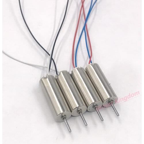 4pcs 2CW+2CCW 720 7mm*20mm Mini Coreless DC Motor 3V 3.7V 40000RPM Ultra-High Speed Engine DIY RC Drone