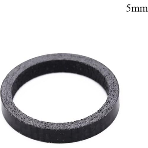 5/10/15/20mm 1 Pcs Of Cycling Bicycle Headset Carbon Fiber Washer MTB Bike Headset Stem Spacers Kit For Bike Fix Refit
