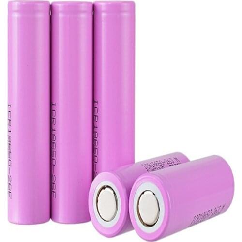 18650 3,7 V 2600mAh batería recargable para linterna LED cigarrillo electrónico de gran capacidad