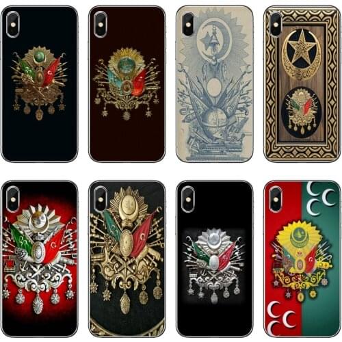 Retro Turkey Flag Accessories Phone Case For Huawei P30 P20 Pro P10 P9 P8 Lite Y5 Y6 Y7 Y9 P Smart Plus 2018 2019