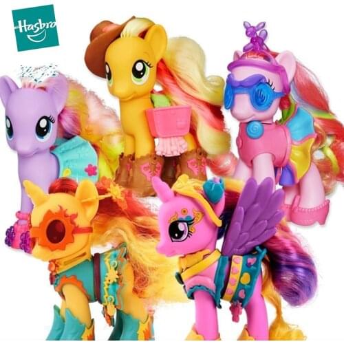 My Little Pony Anime Figure Toy Neck Rotatable Baby Toy Doll Toys for Girls Toys for Children Action Figure Toy Birthday Gift