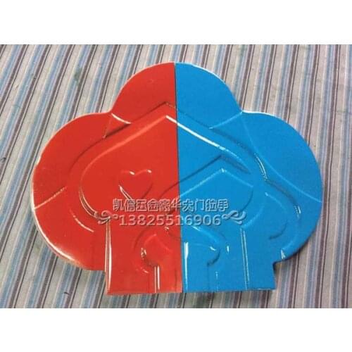 The bronze sculpture with Chinese antique door handle frameless glass door handle door handle half round handle