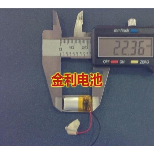 Shipping 3.7V lithium polymer battery 601120 120MAH small toy steelmate Bluetooth speakers