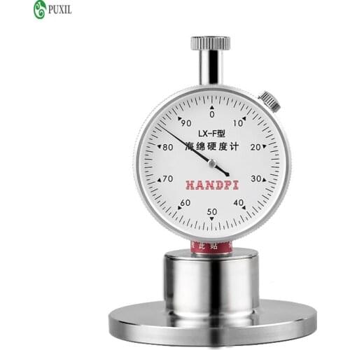 F type Shore hardness tester foam pearl cotton hardness tester LX-F sponge hardness tester