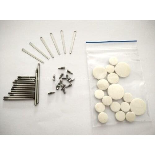 Clarinet Repair Parts Screws,parts+ Clarinet Pads Complete Set of 17 Pads