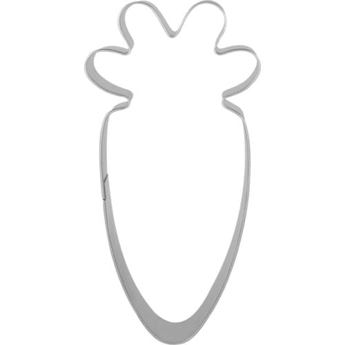 Creative stainless steel carrot shape cookie mold bun/bread/cake cutting mold easy to demold baking Biscuit Mould