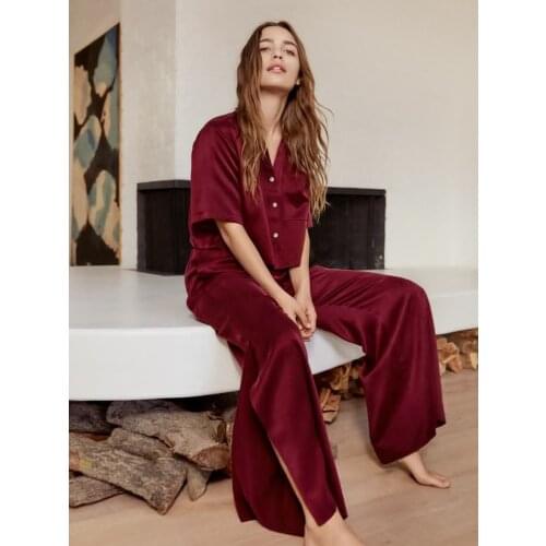 Linad Women's Satin Pajamas China