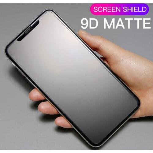 Matte Glass For iPhone 12 Pro Max 11 Pro XS Max X XR 7 8 6 6S Plus Screen Protector Frosted Tempered Glass No Fingerprint Film