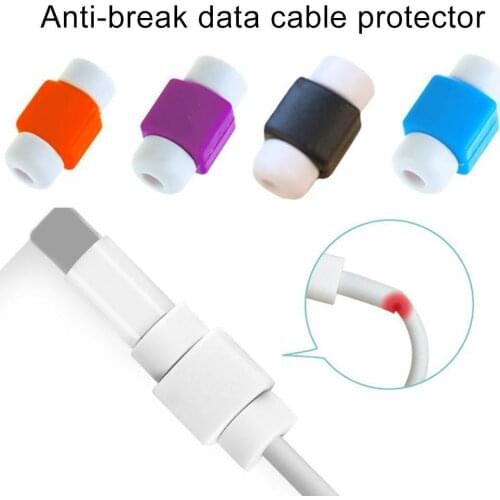 Mini Anti-Break Phone Data Line USB Cable Charger Cord Wire Protective Sleeve