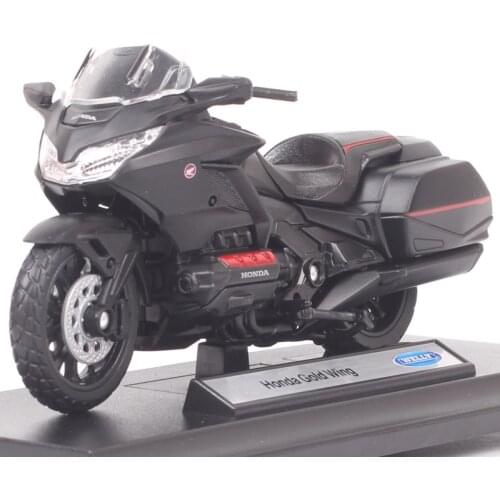 1/18 Scale Small Welly 2020 Honda Gold Wing Cruiser Bike Model Diecast Toy Vehicle Touring Motorcycle Toy Of Collectible Boys