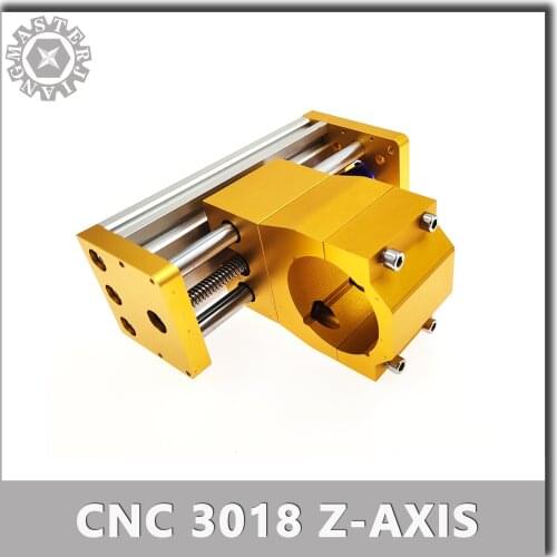 Z Axis Module CNC 3018 Apply Nema 17/52 42/57 Stepper Motor Spindle Hole 52mm Aluminum Sliding Table Engraving Machine Accessory