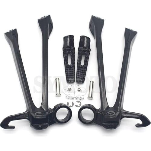 Motorcycle Rear Passenger Foot Pegs Footrest Bracket For Suzuki GSXR1000 GSXR 1000 2009-2016 2010 2011 2012 2013 2014 GSX-R 1000