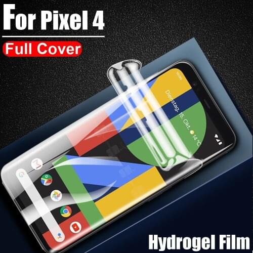 Ultra Clear for Pixel XL Hydrogel Film Soft LCD Full Screen Protectors Guard Cover for Google Pixel 4 XL Protective Film