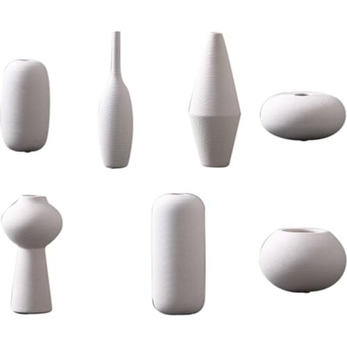 Vase Decoration Home Nordic Scandinavian Style Ceramic Vase Decorative Vases Modern Living Room Decor