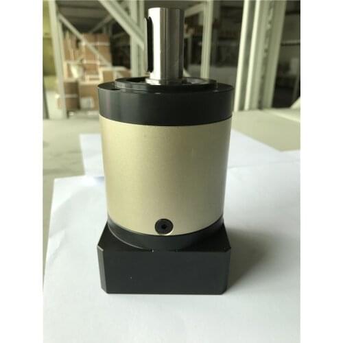 10 arcmin 60 round flange Economical planetary reducer gearbox 15:1 to 100:1 for NEMA23 stepping motor input shaft 8mm