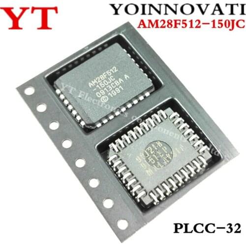 5pcs/lots AM28F512-150JC AM28F512 28F512 PLCC32 Best quality