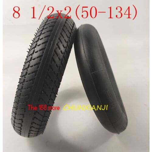 Free Shipping 8 1/2X2 (50-134) Tyre Inner Tube and Rim for Gas Electric Inner Tube Included 8.5*2 Tyre