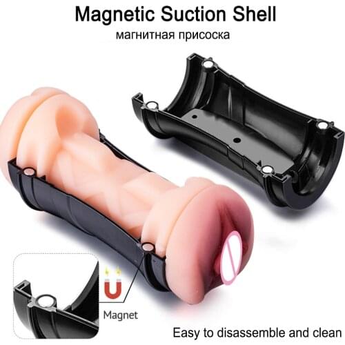 Male Masturbation Cup black Sex Toys For Men Artificial Pocket Pussy Realistic Butterflies Vagina Real Anal Anus SEXSHOP Adult