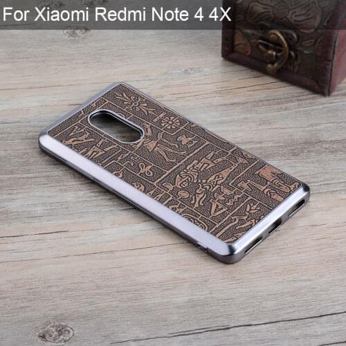 Case for Xiaomi Redmi Note 4 4X Maya Ancient Egypt Vintage Retro Style leather with Soft cover for xiaomi redmi note 4 4X case