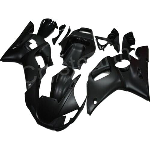 For Yamaha YZFR6 YZF-R6 YZF R6 1998 1999 2000 2001 2002 Motorcycle Motorbike Complete Fairings Kit Full Body Kit Black