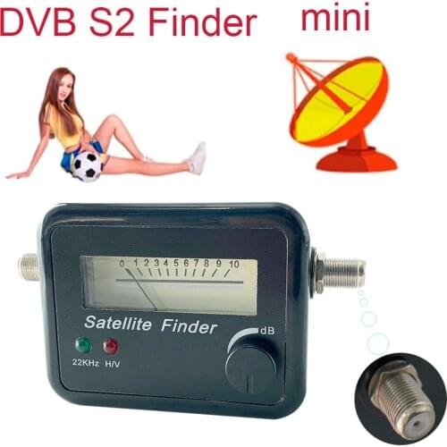 DVB S2 Finder Small Digital Satellite Finder dvb s2 Meter HD LCD DVB S2 USB 2.0 Signal DVB-S2 DVB-S Satfinder