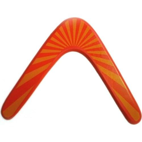Boomerang Toy Throwback V Shaped Flying Disc Funny Throw Catch interactive Outdoor Fun Game Gifts For Children Craft souvenirs