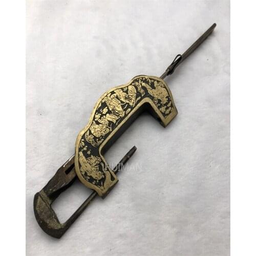 China Copper Statue Lock Metal Crafts Home Decoration