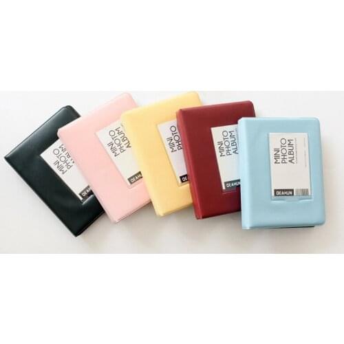 64 Pockets 3 Inch Mini Instant Polaroid Memory Storage Photos Album Fujifilm Instax Instant Picture Case Picture Gift Holder