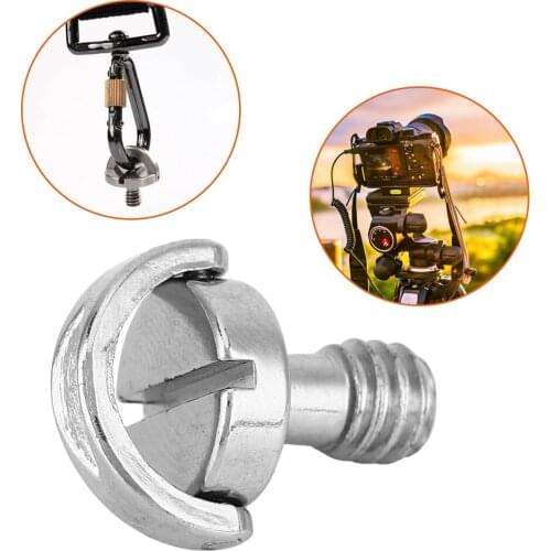 New 10PC Alloy Camera screws 1/4 Inch D-Ring Screw Stainless Steel Quick release screw