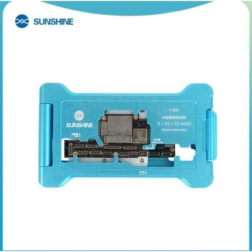 SUNSHINE T-008 Motherboard Simple Middle Test Stand Suitable For iphone X/XS/XS Max Mid-Level Motherboard Repair Tester