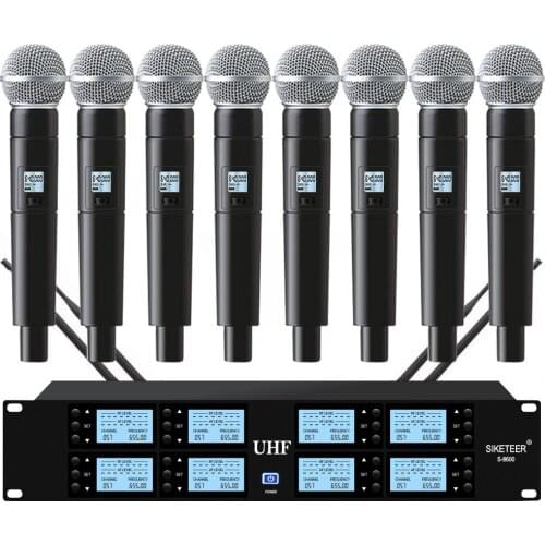 Professional wireless microphone handheld microphone suitable for family karaoke party party stage microphone wireless