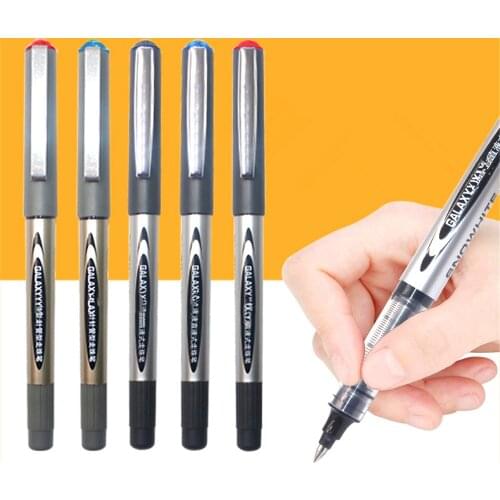 Luxury quality 155 gel Pen Student School Office accessories Stationery gel Pens Big Ink Capacity Ballpoint pen New