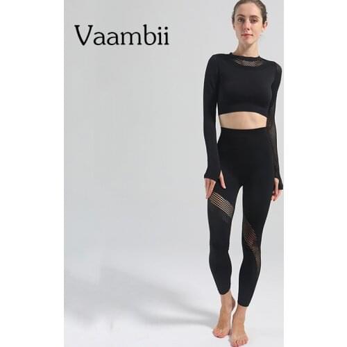 Womens Sports Set Top Leggings Fitness Sport Overalls For Women Outfit Woman 2 Pieces Sportswear Yoga Kit Sexy Clothing