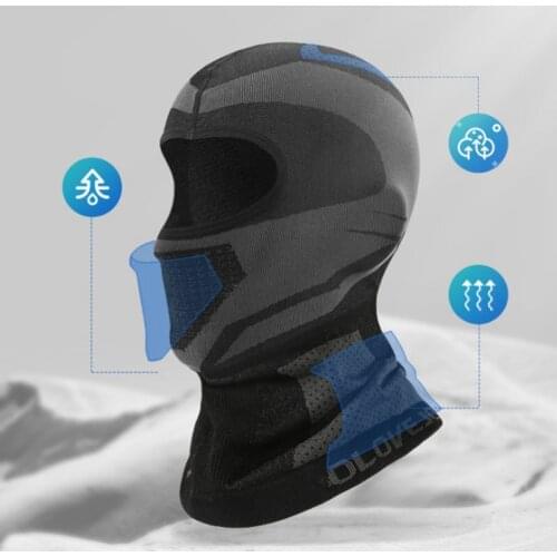 Unisex Winter Cycling Cap Bike Full Face Mask Neck Warmer Scarf Ski Bicycle Motocycle Fleece Head Winter Hat