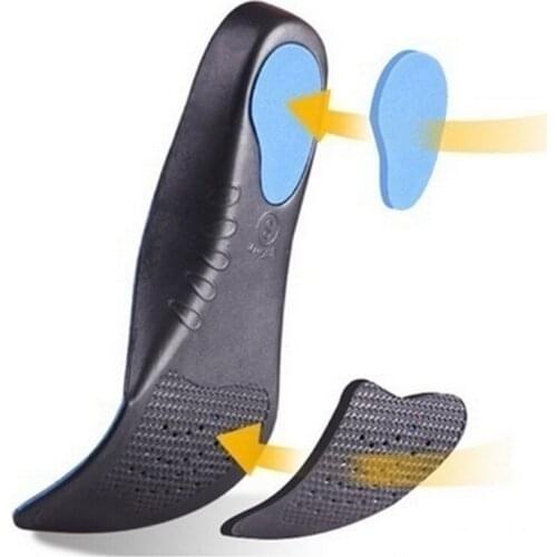 50 pairs Shoes Arch Support Cushion Feet Care Insert Orthopedic Insole for Flat Foot Health Sport Shoe Pad