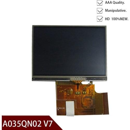 AUO 3.5 inch TFT LCD Screen with Touch Panel A035QN02 V7 QVGA 320(RGB)*240