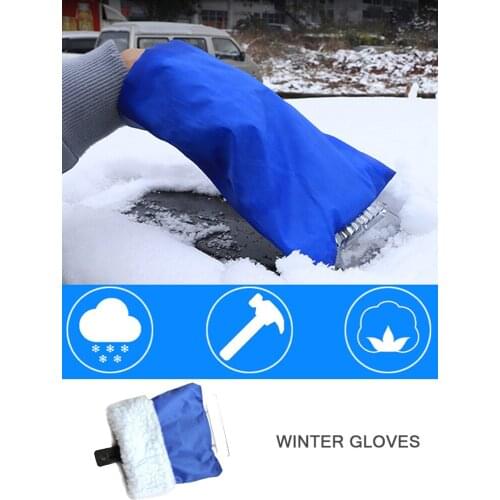 Car-Styling Car Cleaning Snow Shovel Car Snow Scraper Removal Glove Handheld Clean Tool Ice Scraper For Auto Window Useful New