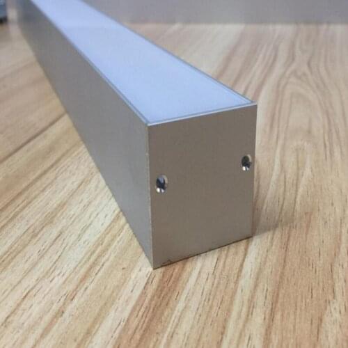 Free Shipping 35mm width suspending office lighting aluminum led linear strip housing channel