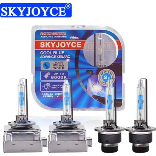 SKYJOYCE 2021 NEW HID Xenon D1S D2S D3S D4S Car Light Bulb 35W 5500K High Bright White Xenon Headlight Super D1S HID LIGHT Bulbs