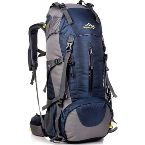 50L Lightweight and soft back Professional Outdoor Sports Backpack Mountaineering Bag / include Rain Cover A4347