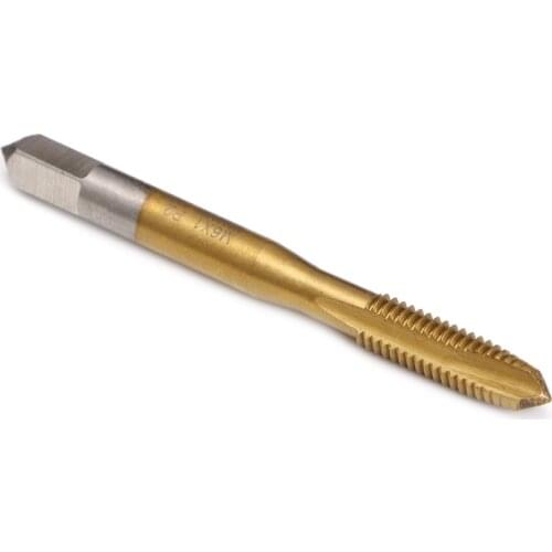 M2/M2.5/M3/M3.5/M4/M5/M6 HSS Metric Straight Flute Thread Screw Tap Plug Tap