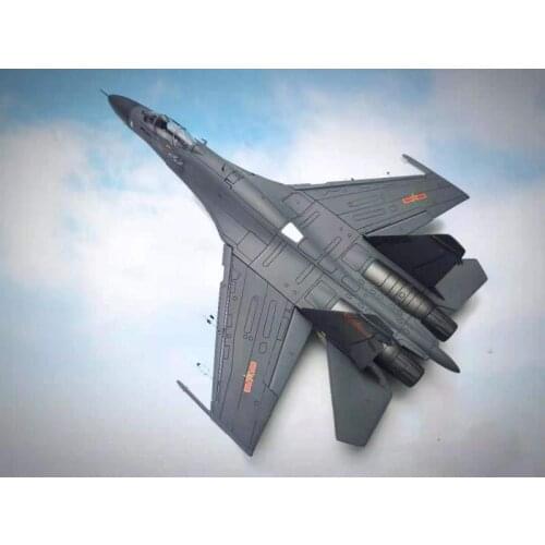 1/72 Scale Chinese Air Force J-11 J11 Fighter Su27 Su-27 Aircraft Model Alloy Diecast Toy Collection Gift Finished Airplane